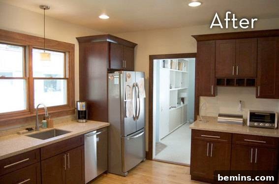 The Remodeled Kitchen: A Bright and Inviting Space