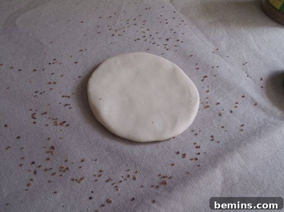 Corian before baking