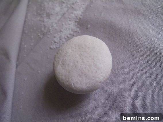 Travertine before baking