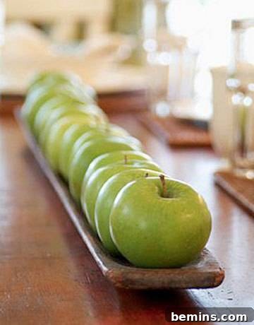 Simple Apple Centerpiece
