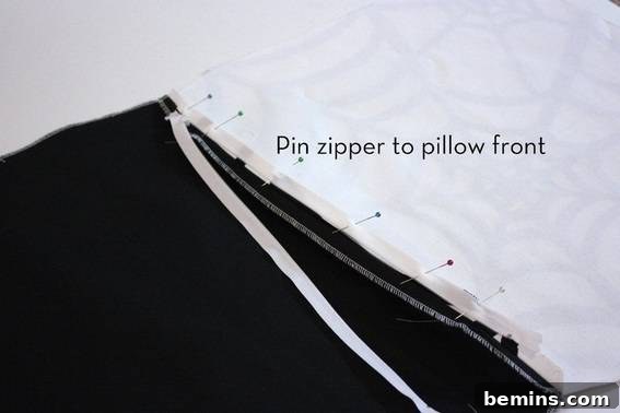 Pinning the Zipper