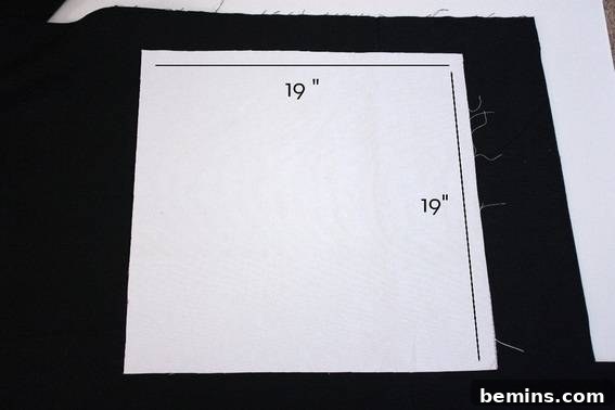 Cutting Pillow Fabric