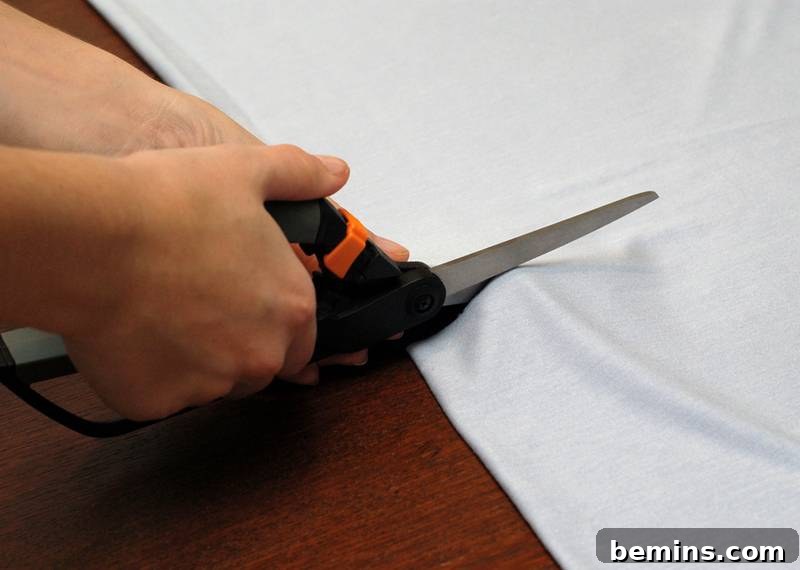 Whip Up a Dress in 15 Minutes: A Beginner's Guide 4 Cutting the fabric for the convertible dress