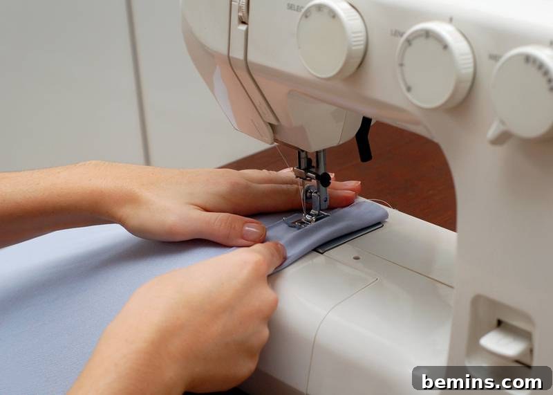 Whip Up a Dress in 15 Minutes: A Beginner's Guide 5 Sewing the front and back of the dress together