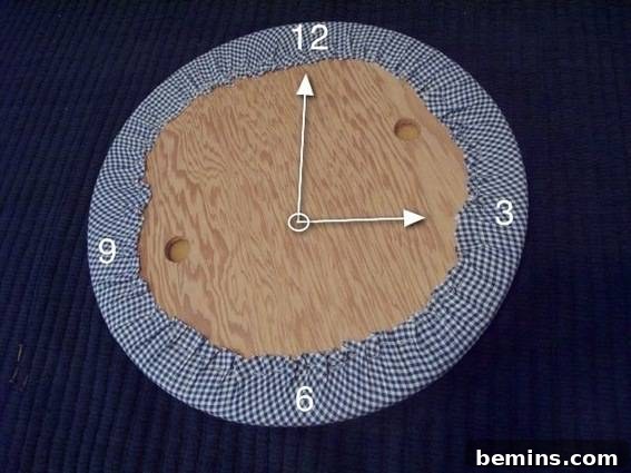 Trimming excess fabric
