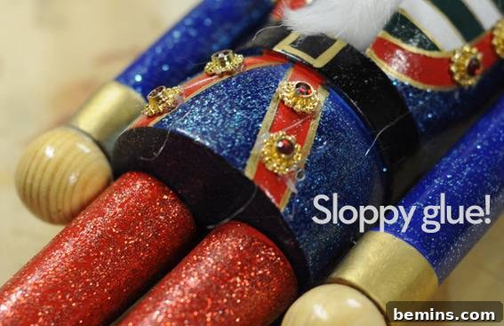 Craft Your Own Modern Minimalist Nutcracker 4 Choosing a discount nutcracker for renovation at a craft store