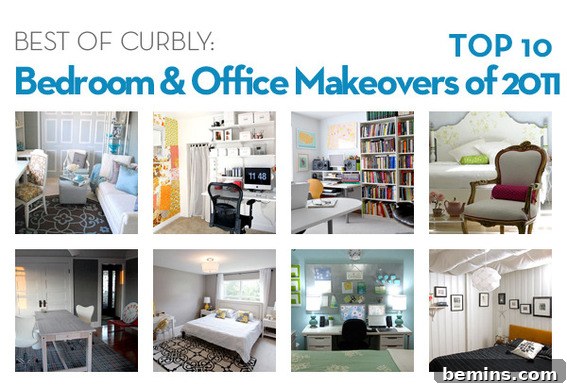 Bedroom and Office Makeovers of 2011: A Year in Review