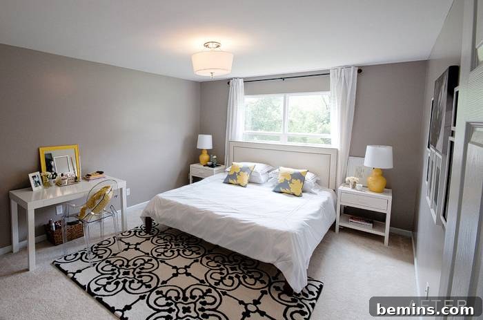 After: A Sensational and Minimal Bedroom