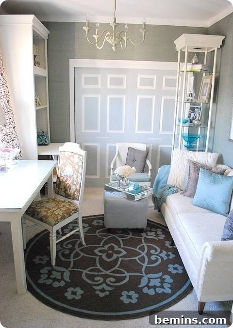 Stylish and Functional Home Office After Makeover