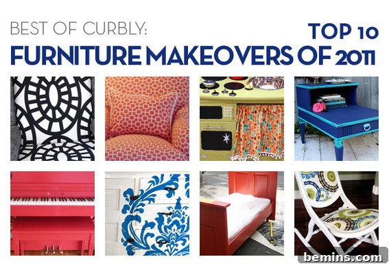 Top 10 Furniture Flips That Still Inspire 2 Selection of various furniture items ready for makeover projects.