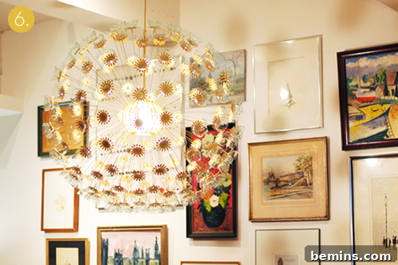 DIY Sputnik Chandelier