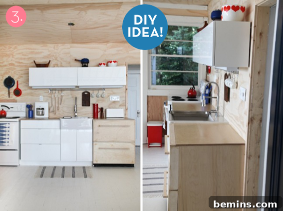 DIY Plywood Countertops