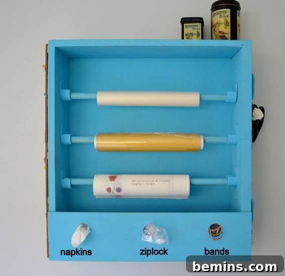 Make a Sandwich Station from a Recycled Drawer