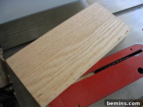 It shows that how to make a designer key rack.  Demonstrates measuring the wood for the key rack.