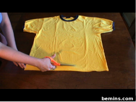 Cutting strips for bikini ties