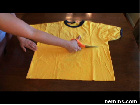 Cutting fabric for bikini top