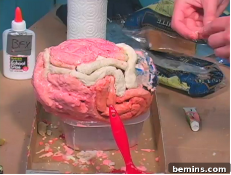 Letting the brain dry