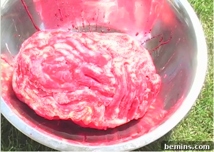 Finished fake brain