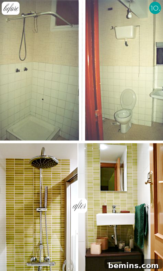 Small Bathroom Makeover: Modern Style