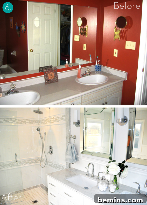 Small Bathroom Makeover: Before and After