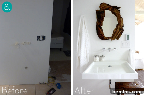 Small Bathroom Makeover: Spa Inspired