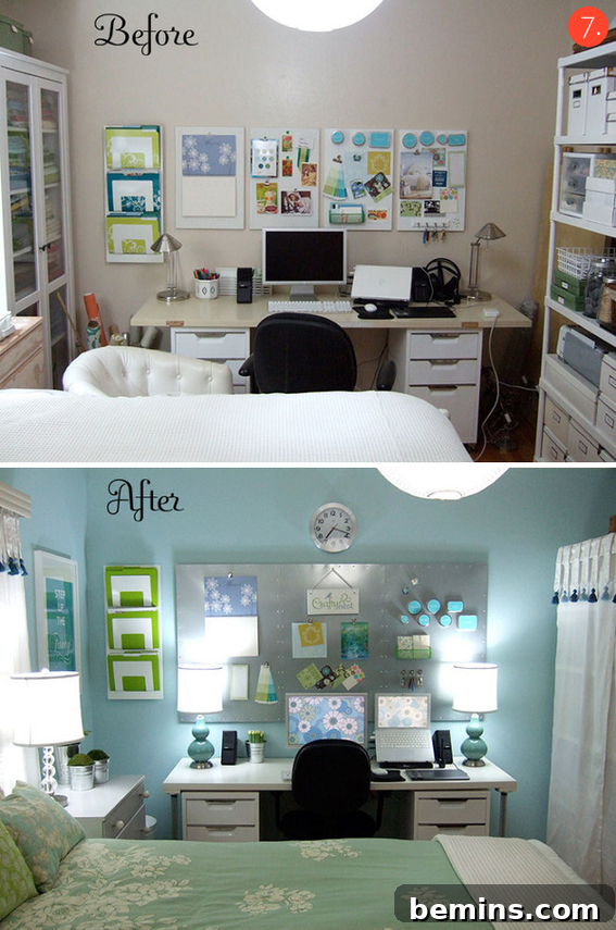 Relaxing Master Bedroom Makeover with Neutrals and DIY Storage