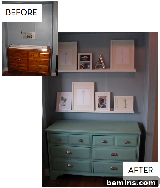 Transformed Craigslist dresser