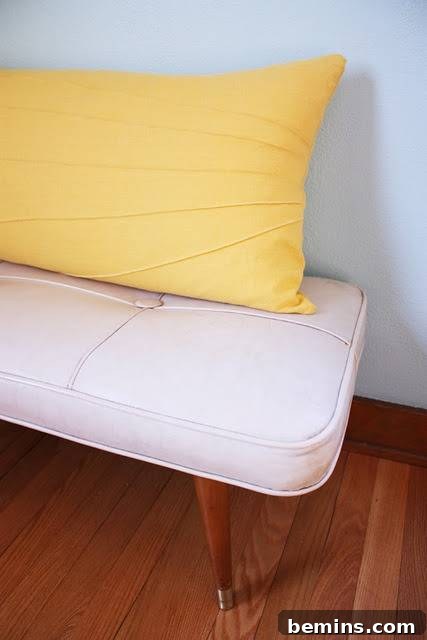 DIY Sunburst Throw Pillow