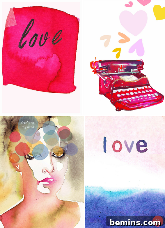 Last-Minute Love: Free Printable Valentine's Day Cards 3 Samantha Hahn Printable Valentines