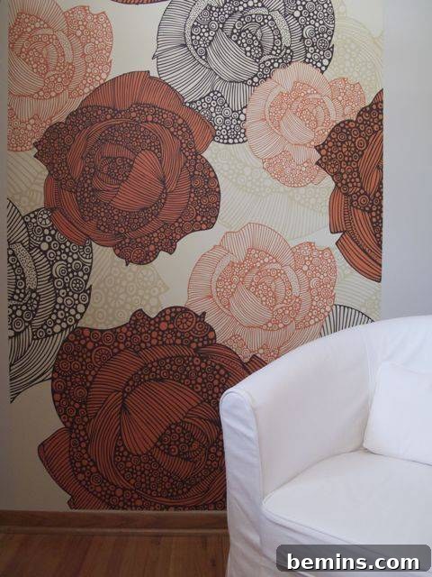 Wall Mural Installation Result