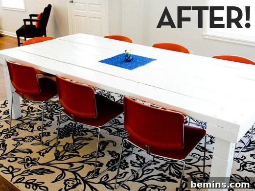 Tools and Materials for DIY Dining Table