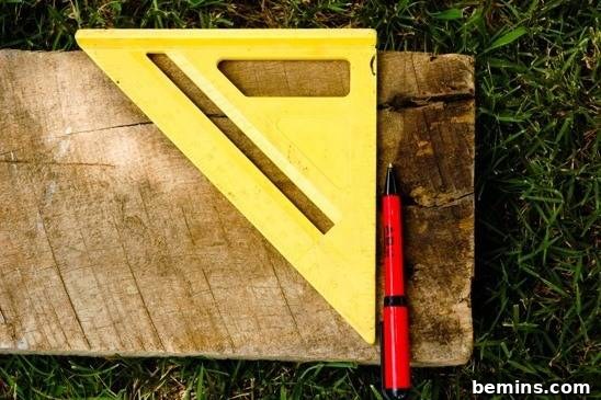Measuring Wood for DIY Dining Table