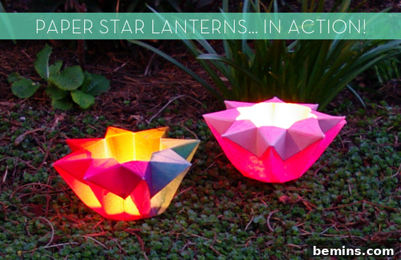 Brighten Up Your Home with a DIY Folded Star Lantern 3 created at: 03/05/2012