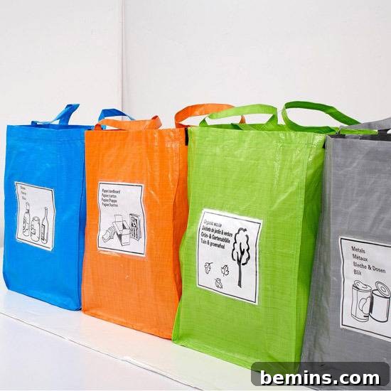 Complete Recycling Station Ideas