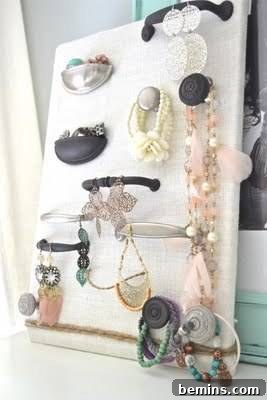 Hardware Display Board Jewelry Organizer