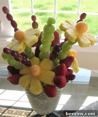 DIY Edible Masterpieces: Arrangements and Centerpieces 3 A flower based Edible Arrangements and Centerpieces