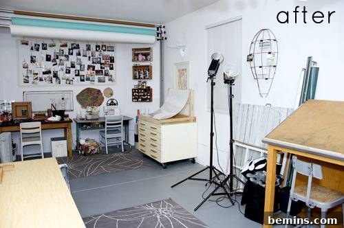 After: A functional and stylish studio space