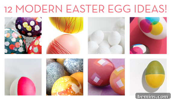 Unique Easter Egg Decorating Ideas