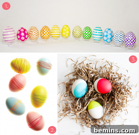 Modern Easter Egg Designs