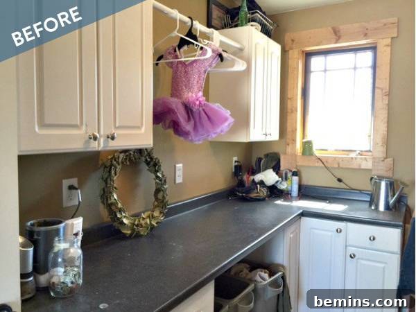 Top Laundry Room Transformations 21 Before and after laundry room makeover