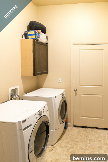Top Laundry Room Transformations 38 Vintage Revival Laundry Room Before