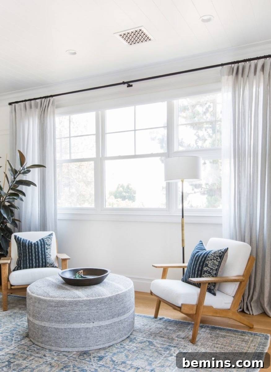 Elegant Breaking Curtains