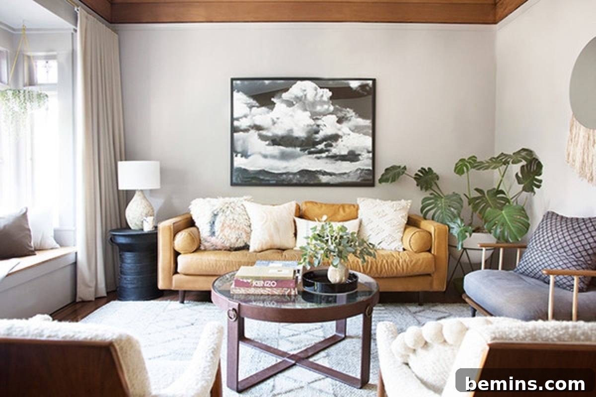 Dramatic Floor-to-Ceiling Curtains