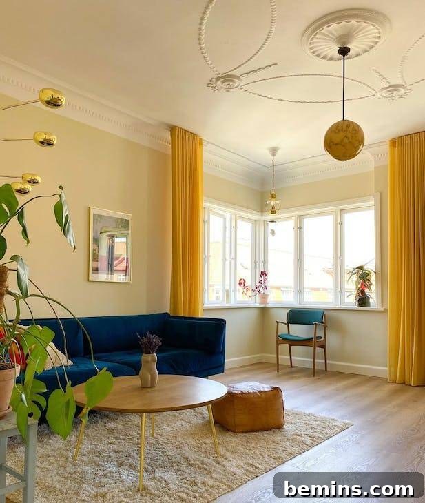 Elegant Floor-to-Ceiling Curtains