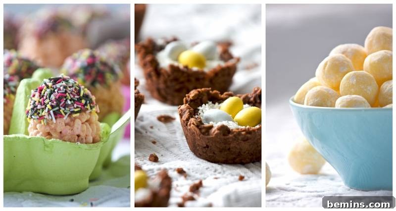 Three No-Bake Easter Treats