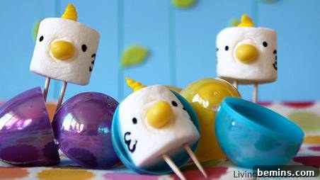 Macrons with nose.
