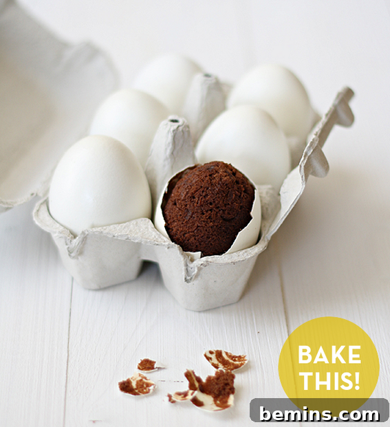 Brownies in an Eggshell