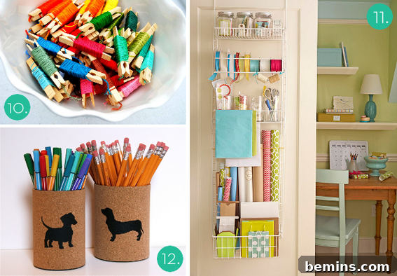 Embroidery Floss Organization