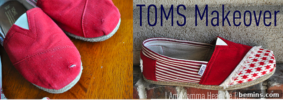 Glitter doll shoe makeover