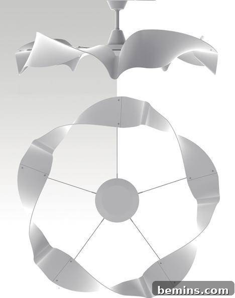 Moooi Mistral Ceiling Fan Pendant Light